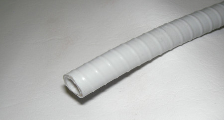 Speichelzieherschlauch / Saugschlauch für Sirona Behandlungseinheiten Hellgrau Ø8,0mm / 1,6m (doppelwandig)